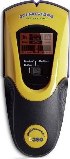 Zircon Detektor Zircon L 350 MultiScanner OneStep (Holz-/Metallprofile, Eisen- und Nichteisenmetalle, elektrische Leitungen)