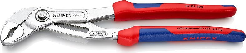 Knipex Verstellzange 300 mm Cobra mit Verbundgriff (8705300)