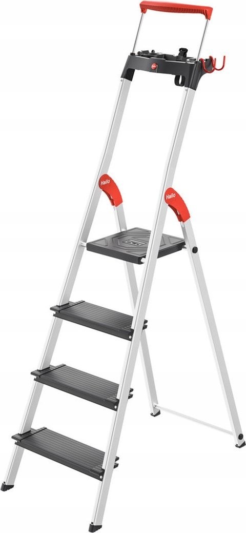 Hailo HAILO Kapnes Haushaltsabfallbehälter L100 TopLine / Aluminium / 4-fach 038050407