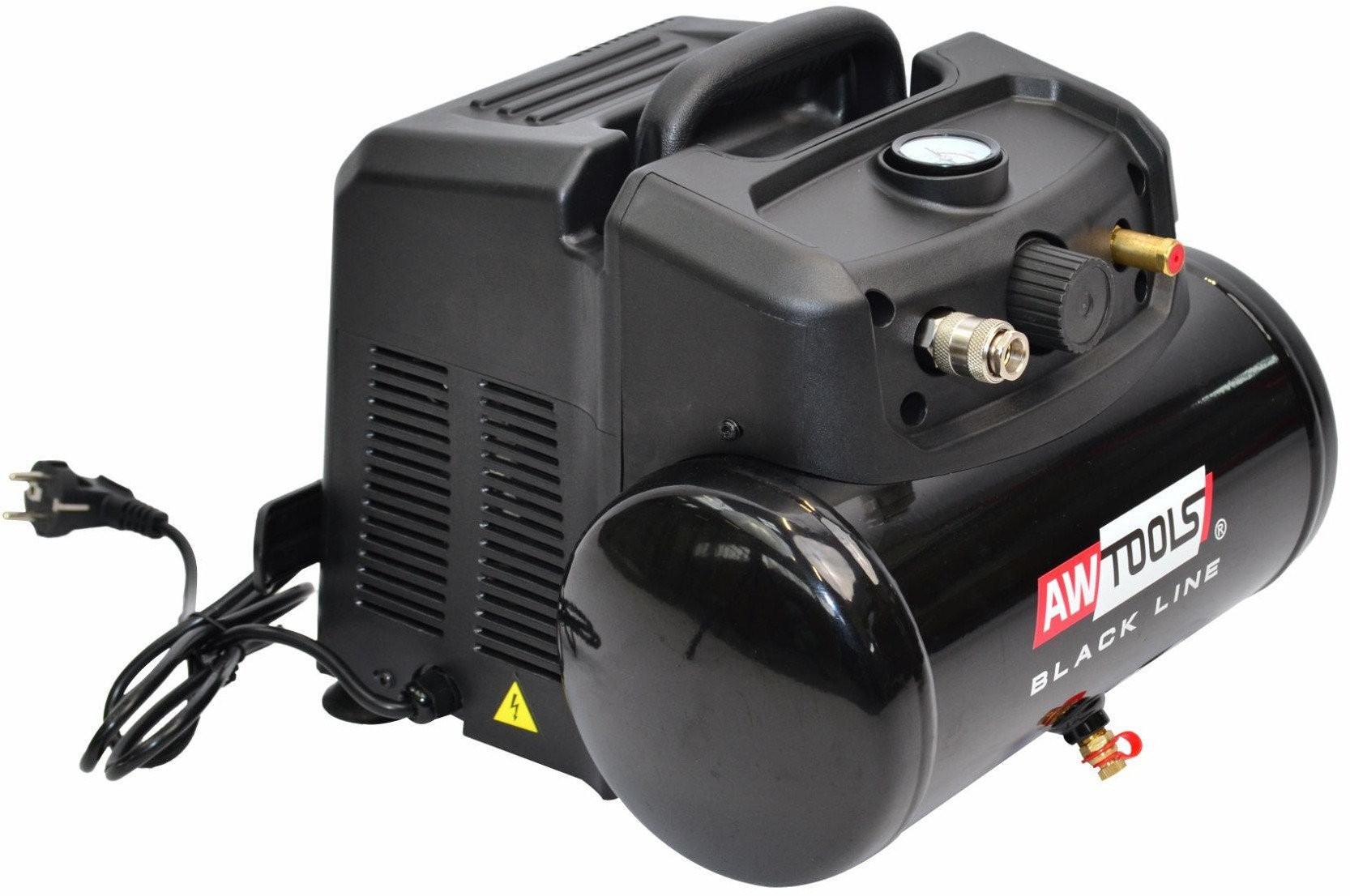 AWTOOLS Kompressor AC6 6 l, 1,5 PS, BLACK LINE