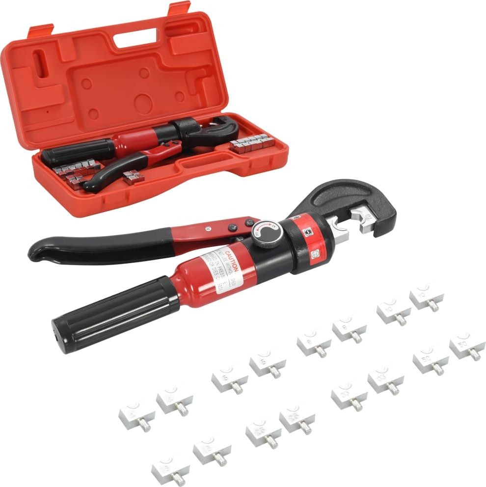 vidaXL Hydraulische Klemmzange, 4–6–8–10–16–25–35–60 mm