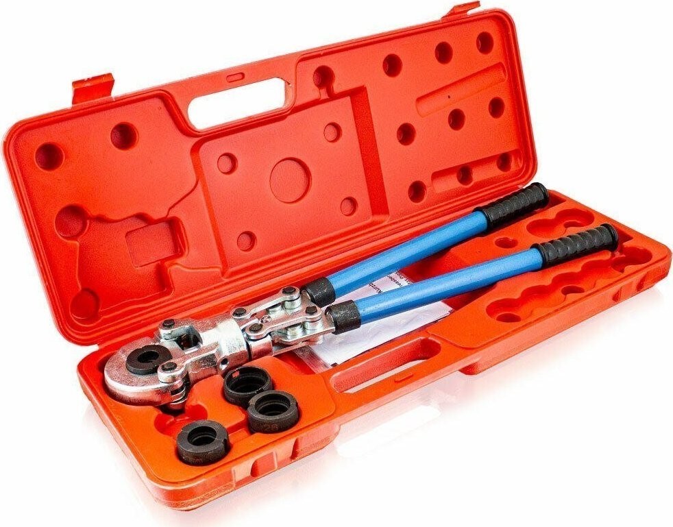 Bituxx Rohrpresse – Professionelle manuelle Hydraulikpresse für PEX-Rohre
