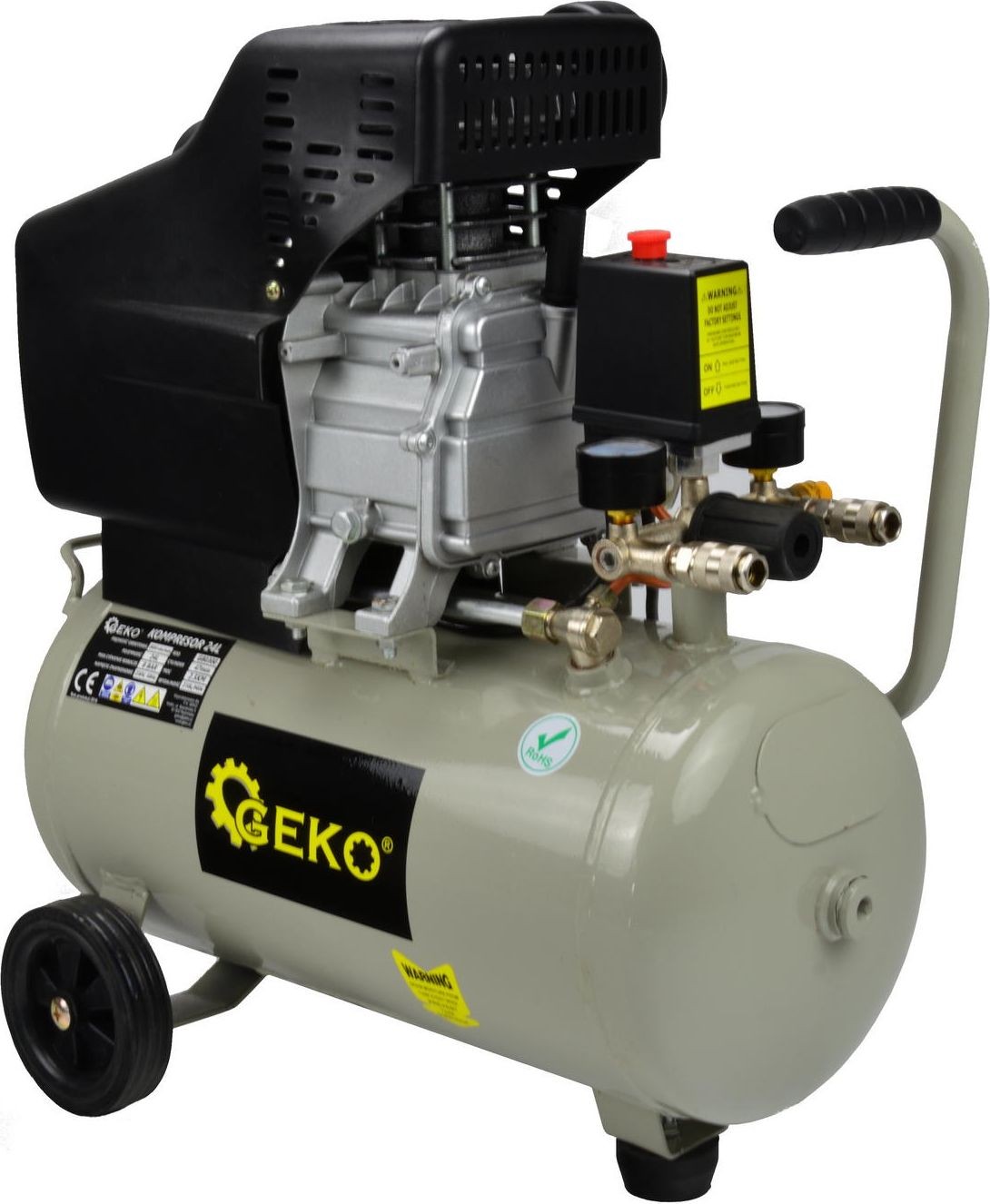 Geko-Kompressor 8 bar 24 l (vx522)