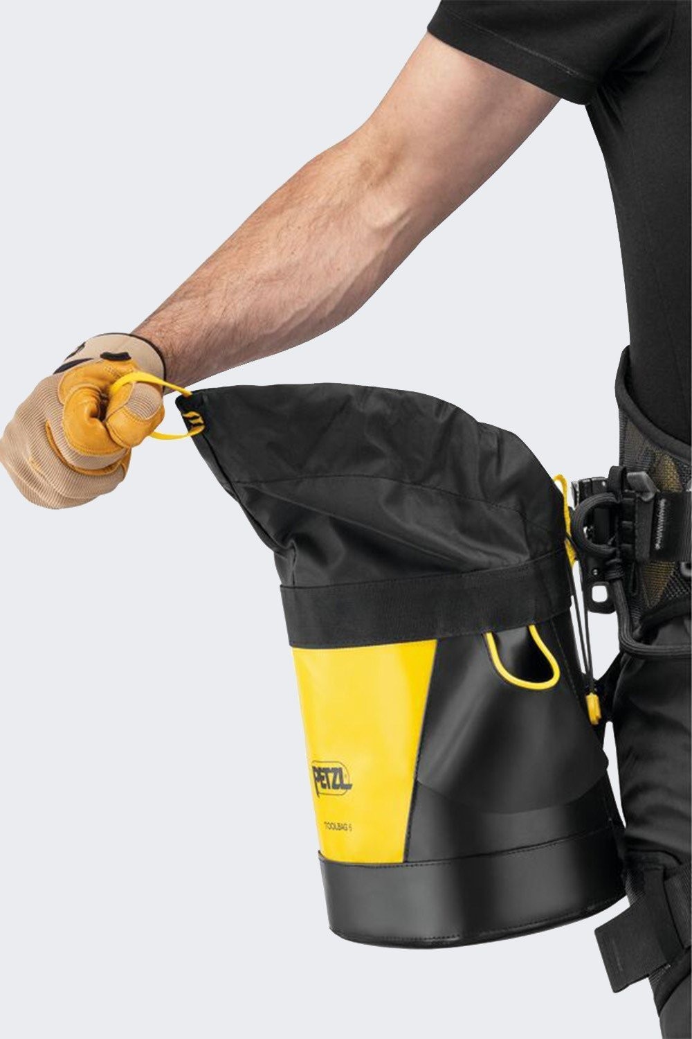 Petzl Werkzeugtasche Petzl Toolbag 6 BLACKYELLOW