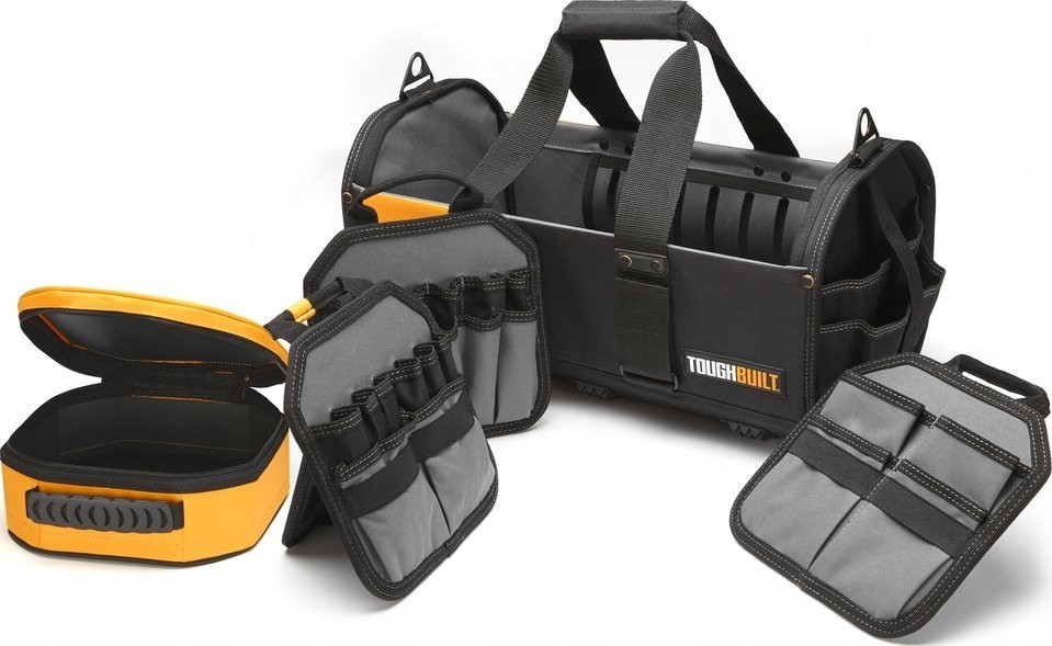 ToughBuilt Offene Werkzeugtasche mit verstellbaren Laschen ToughBuilt(r), 45 cm