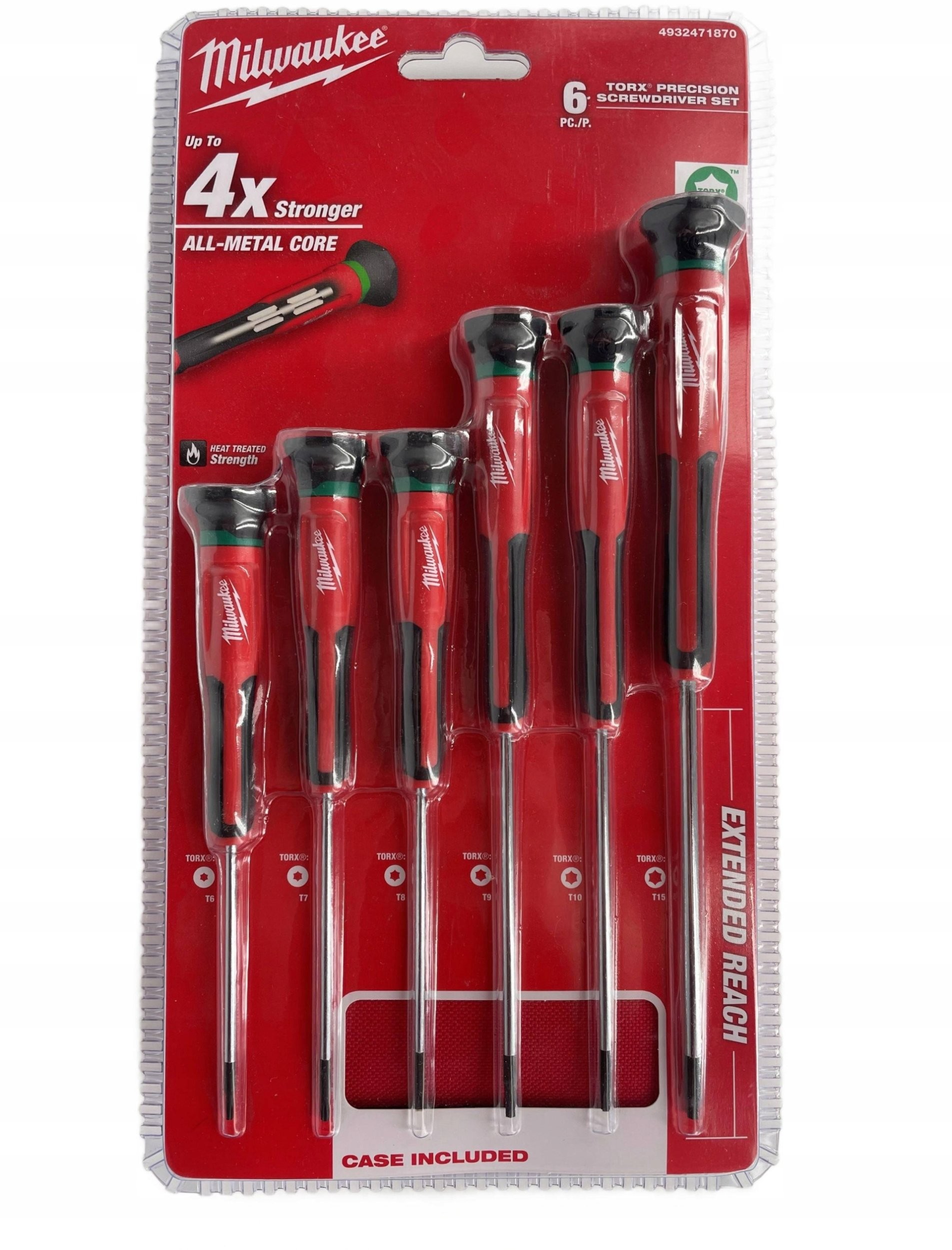 Milwaukee Bohrersatz, 6-teilig (M3, M4, M5, M6, M8, M10) Milwaukee