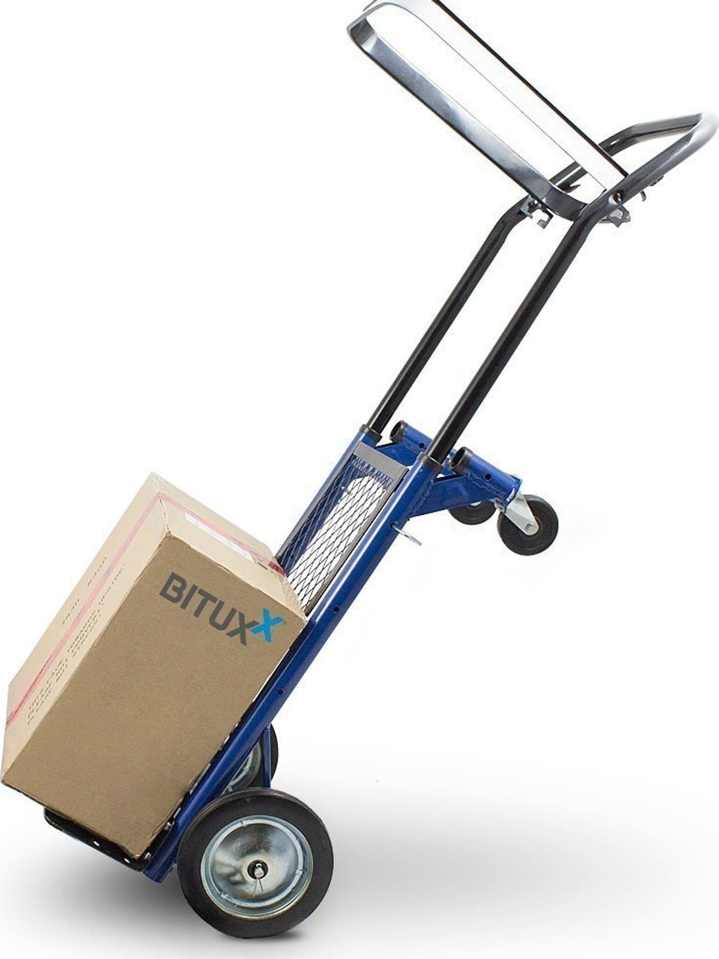 Bituxx Werkzeugwagen – 2-in-1-Handwagen für das Lager