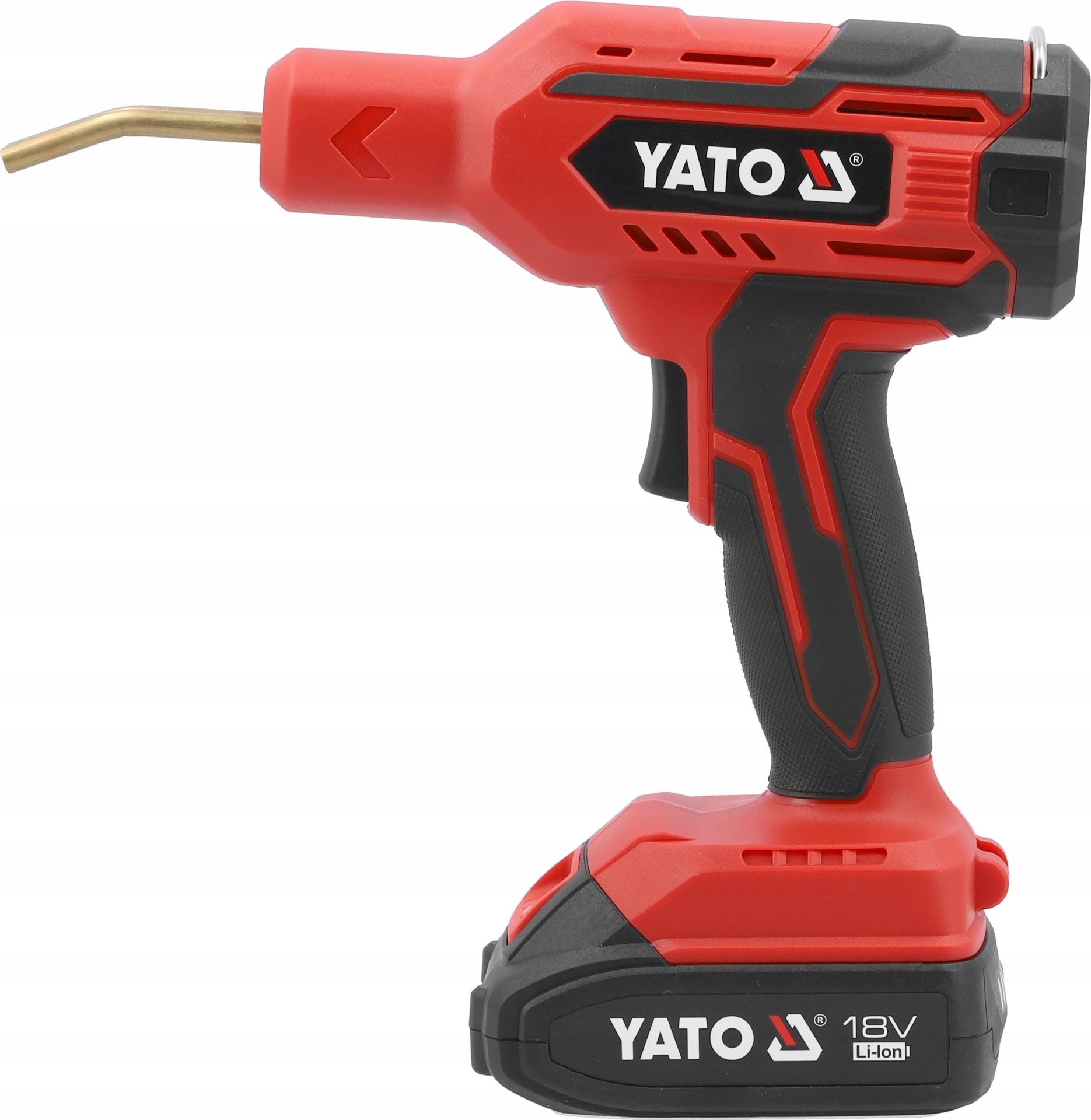 YATO 18-V-Kunststoffschweißgerät 1x2Ah BMC