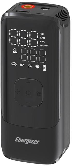 Energizer PAC4000 Powerbank mit Kompressor, 2000 mAh, 15 W, 150 PSI, 1x USB-C, 1x USB-A