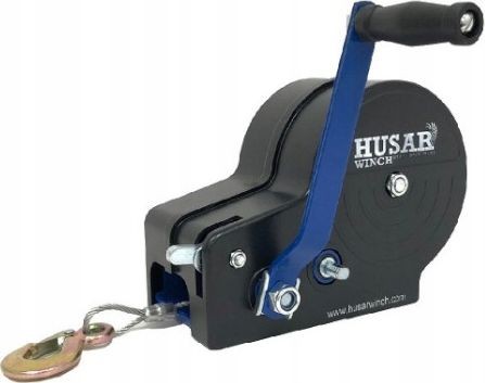 Husar Handkurbel-Seilwinde im Gehäuse BST R 2500 LBS (1133 kg, 10 m)