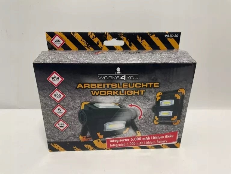 Schwaiger Schwaiger LED-Multifunktionsstrahler 2x500 lm        schwarz/gelb