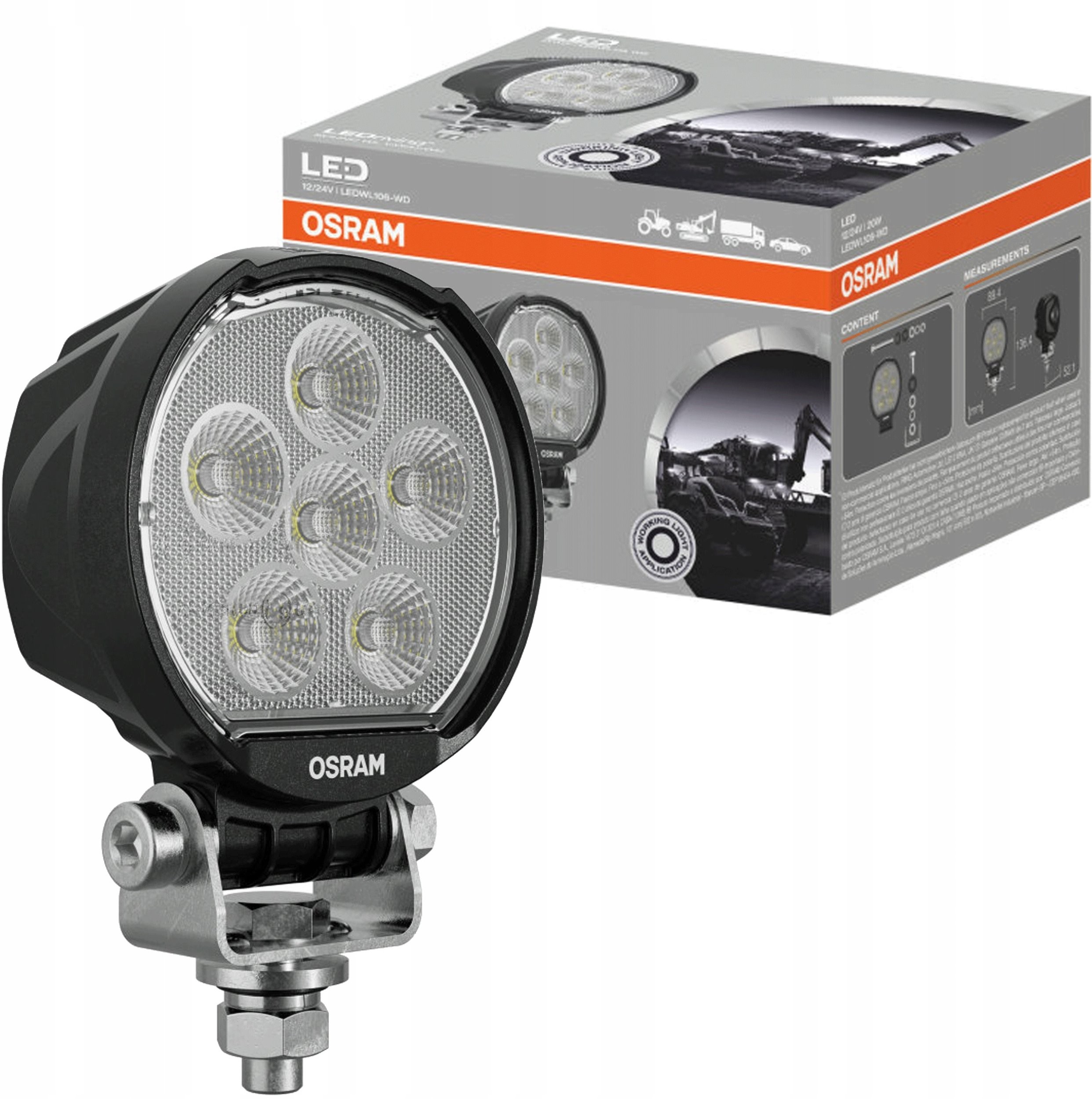 Osram ROUND WL VX100-WD Scheinwerfer