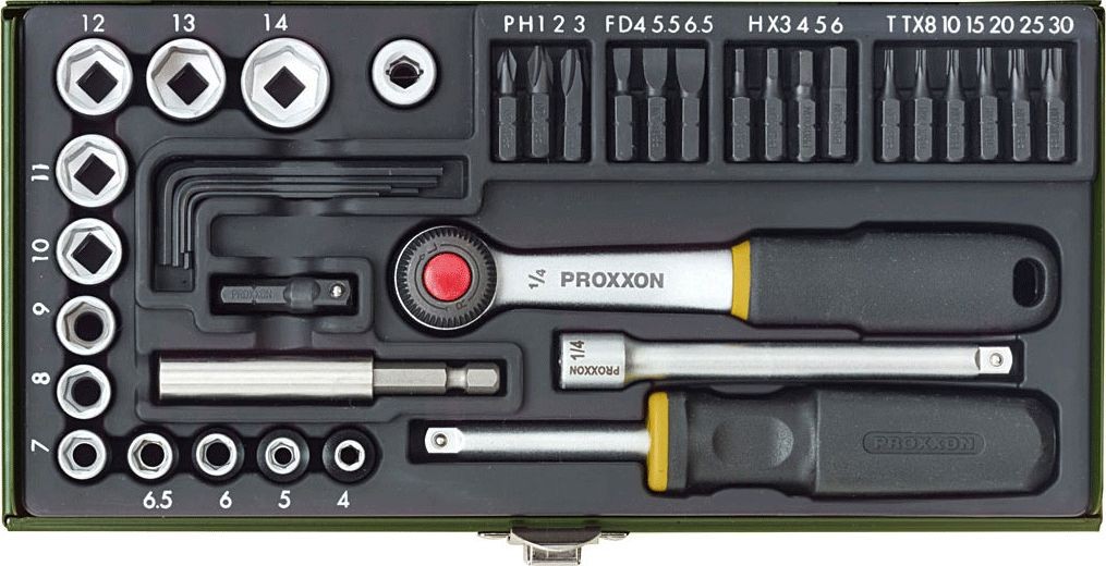 Proxxon-Werkzeugset, 39-teilig (PR23070)