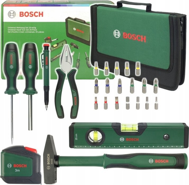 Bosch Universal-Werkzeugset V3, 25-teilig (1600A0275J)