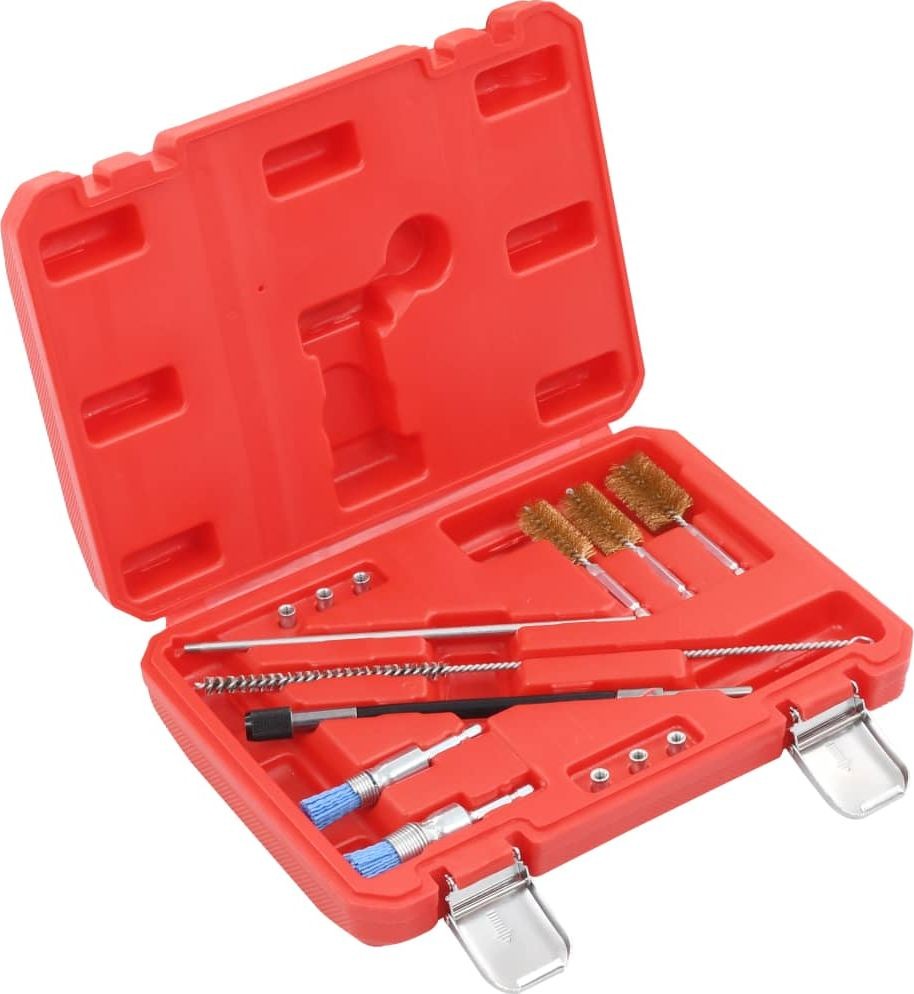 vidaXL 14-teiliges Reinigungsset für Einspritzdüsen (210525) - 210525