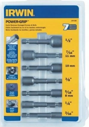 Irwin IRWIN Bolzenzieher, 7-teiliges Set, 3/16" – 1/2"