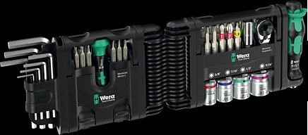Wera 05049025001 Schlüssel- und Werkzeugsatz, 50-teilig