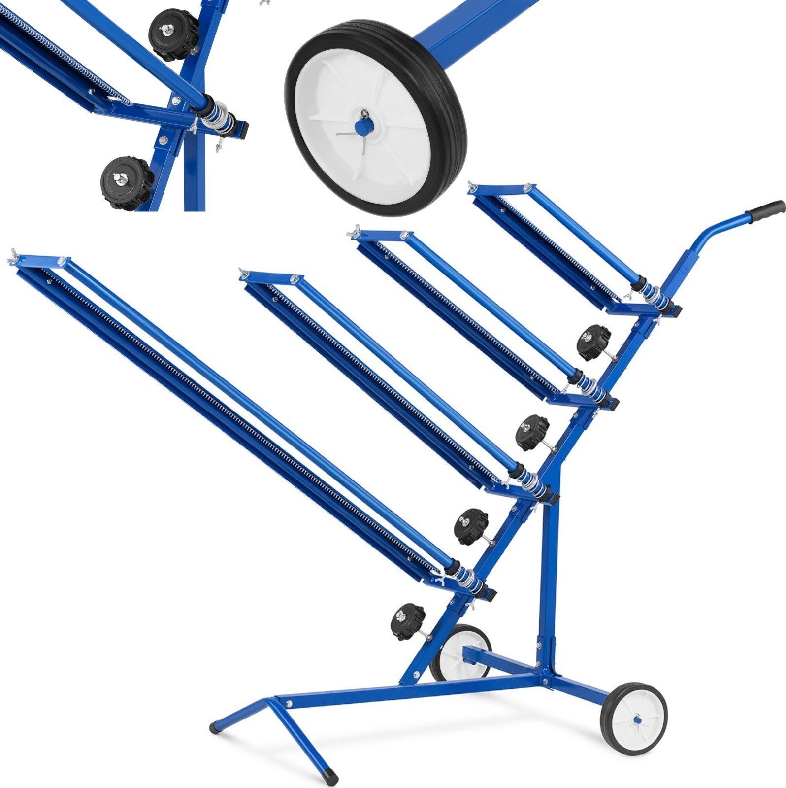 MSW Lackierwagen für Papierrollen von 30 bis 100 cm, für 4 Rollen Lackierwagen für Papierrollen von 30 bis 100 cm, für 4 Rollen