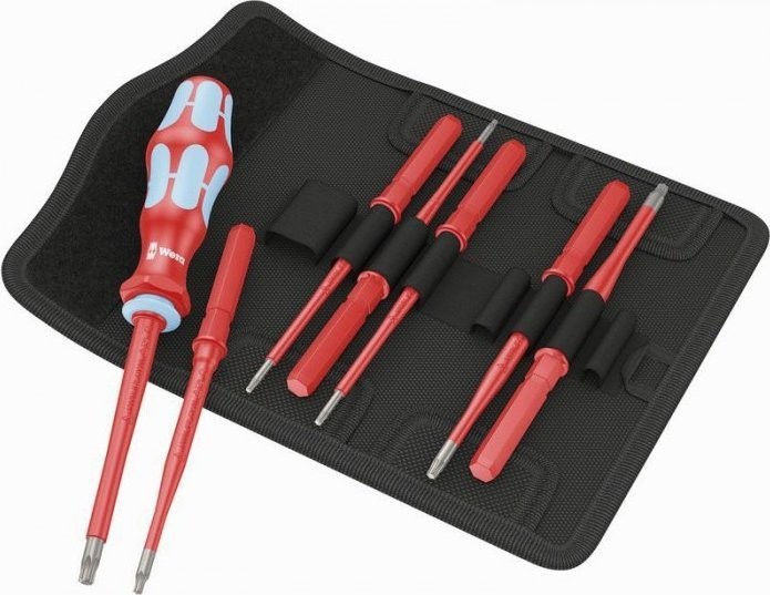 Wera-Werkzeugset KRAFTFORM-SCHRAUBENSATZ KOMPAKT VDE STAINLESS 8 EX.SLIM1 (1 Satz)