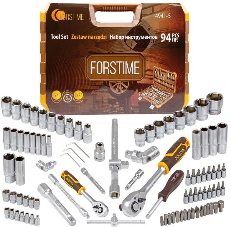 Werkzeugsatz Forstime, 94-teilig, 4941-5