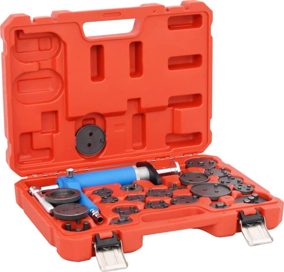 vidaXL 23-teiliges Druckluft-Set zum Auspressen von Bremskolben
