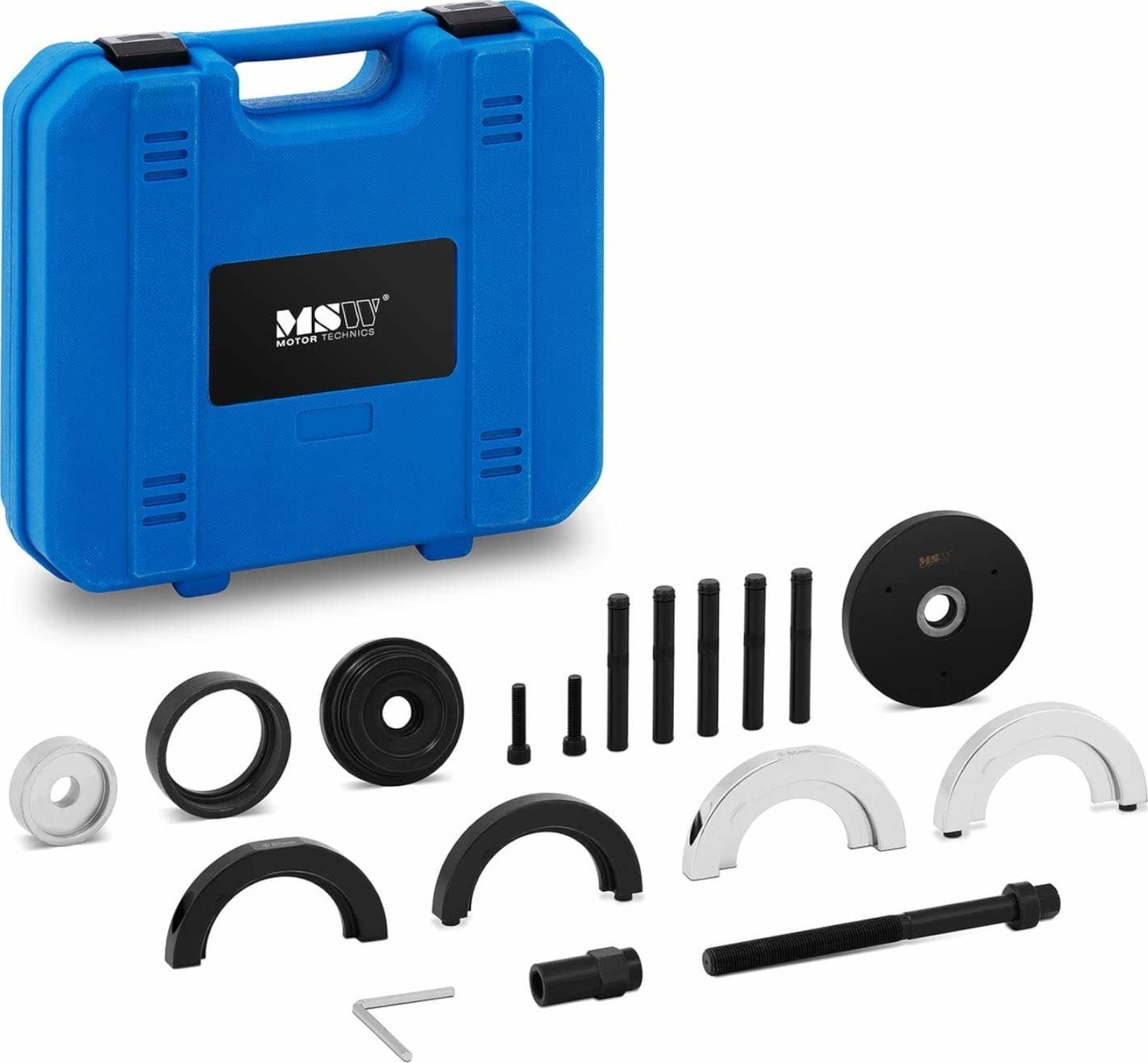 MSW Abzieher für Vorderradnabenlager VW T5 Touareg 85 mm – Set Abzieher für Vorderradnabenlager VW T5 Touareg 85 mm – mit