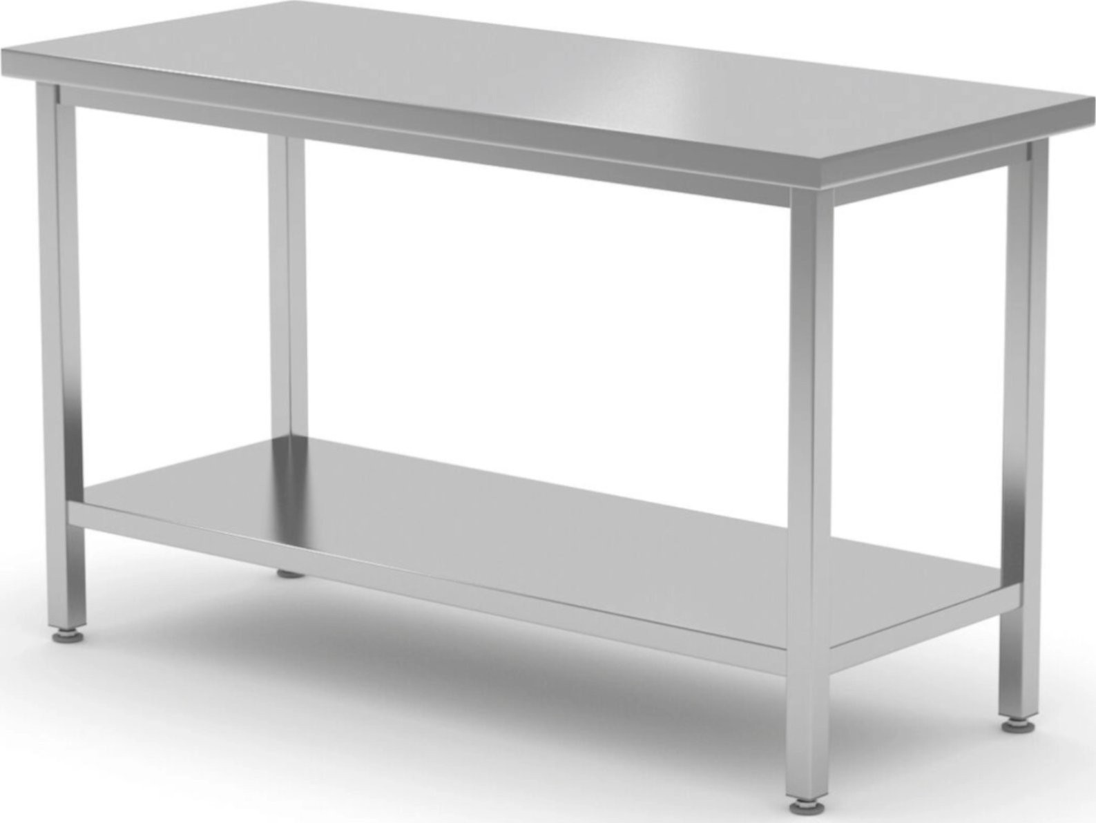 Hendi Arbeitstisch mit zentraler Arbeitsplatte und Ablage Kitchen Line 800 x 600 x 850 mm – Hendi 816189 Arbeitstisch mit zentraler Arbeitsplatte und Ablage Kit