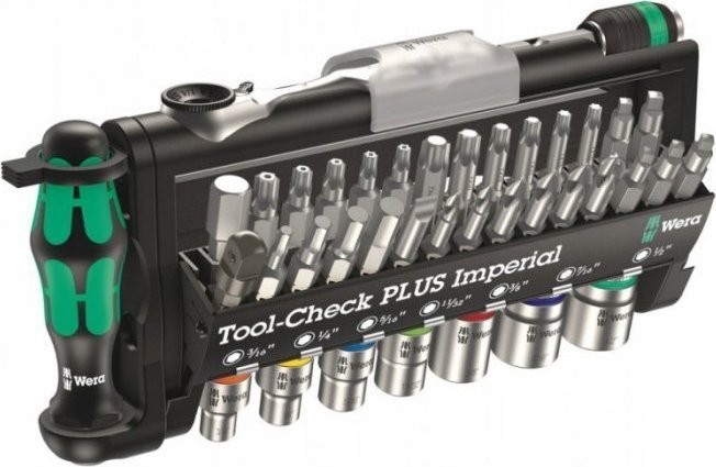 Wera Tool-Check Plus Imperial Werkzeugset, 39-teilig (05056491001)
