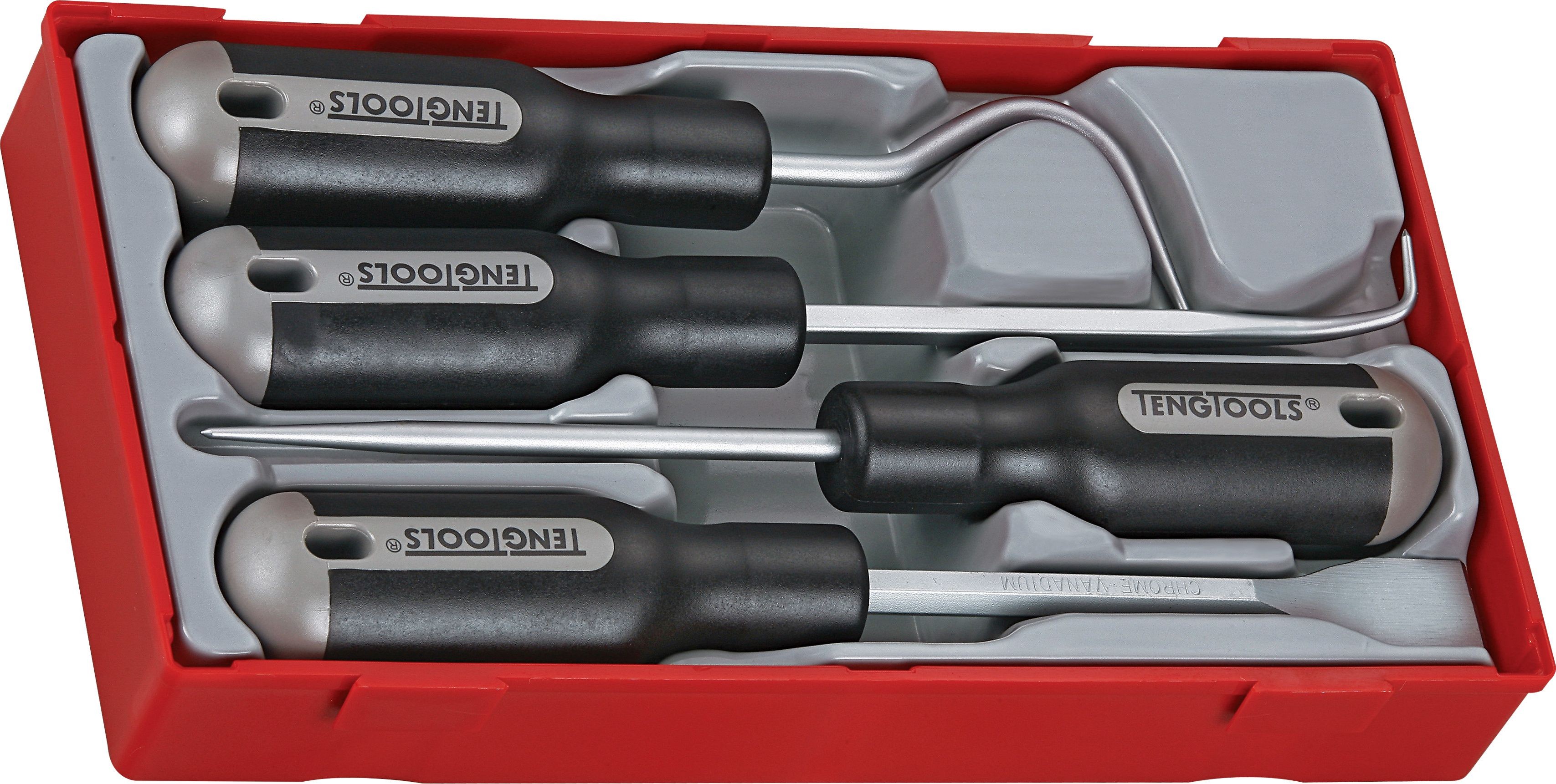 Teng Tools 4-teiliges Schab- und Demontageset Teng Tools TTSR04