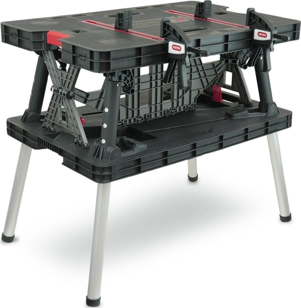 Dedra Klappbarer Werkbank, max. Belastbarkeit 453 kg