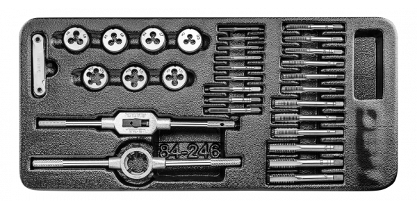 Neo Gewindebohrer- und Gewindeschneidersatz, 31-teilig (84-246)