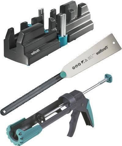 Wolfcraft WOLFCRAFT MONTAGE- UND ZUSCHNITTSET FÜR LEISTEN WF6977000