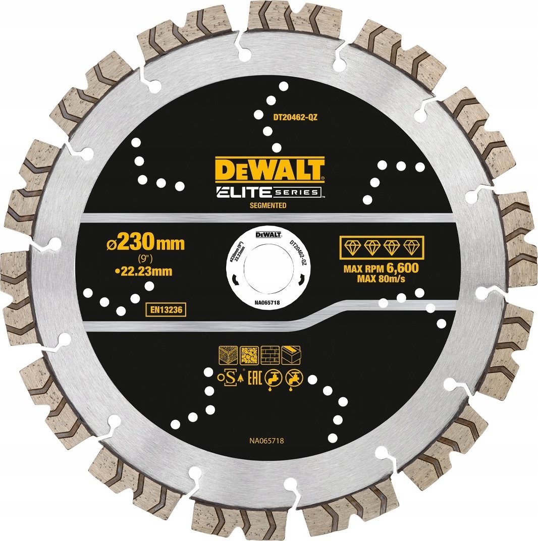 Dewalt DEWALT Diamant-Trennscheibe 230 mm ELITE – Allgemeiner Einsatz