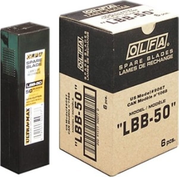 Olfa-Klinge 18 mm, 50 Stück LBB-50
