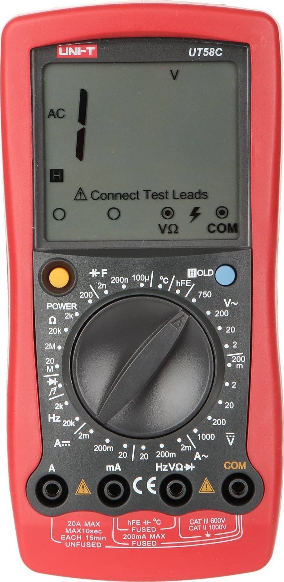 Gerät: UNIVERSALMESSGERÄT UT-58C von UNI-T