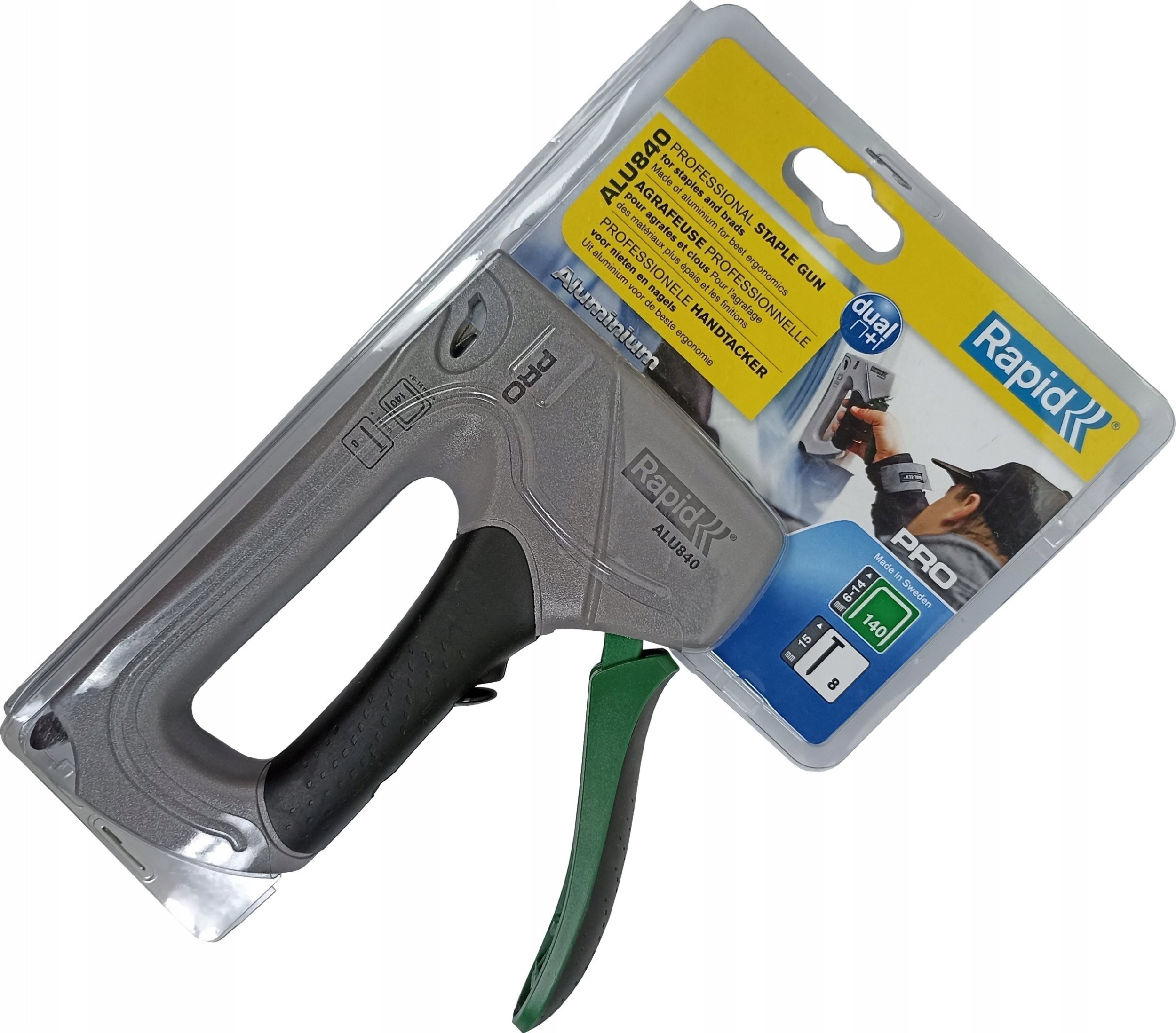 Rapid STAPLE GUN PROFESSIONAL RAPID ALU840