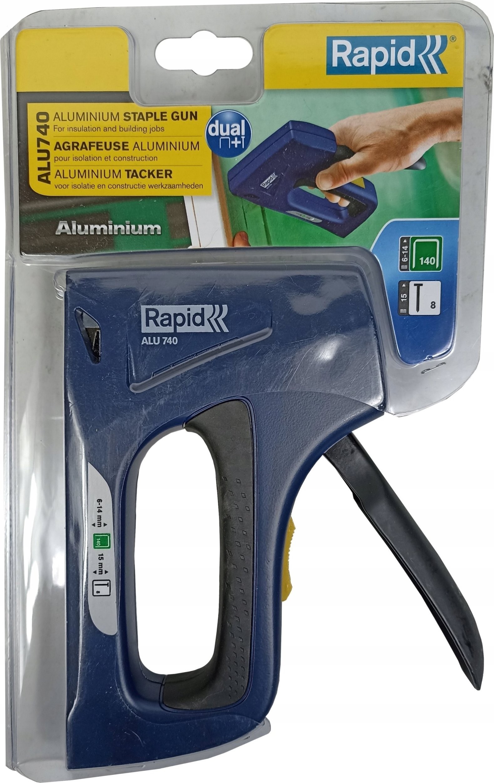 Beschaffung STAPLE GUN ALU740, 140 6–14 mm 25072310