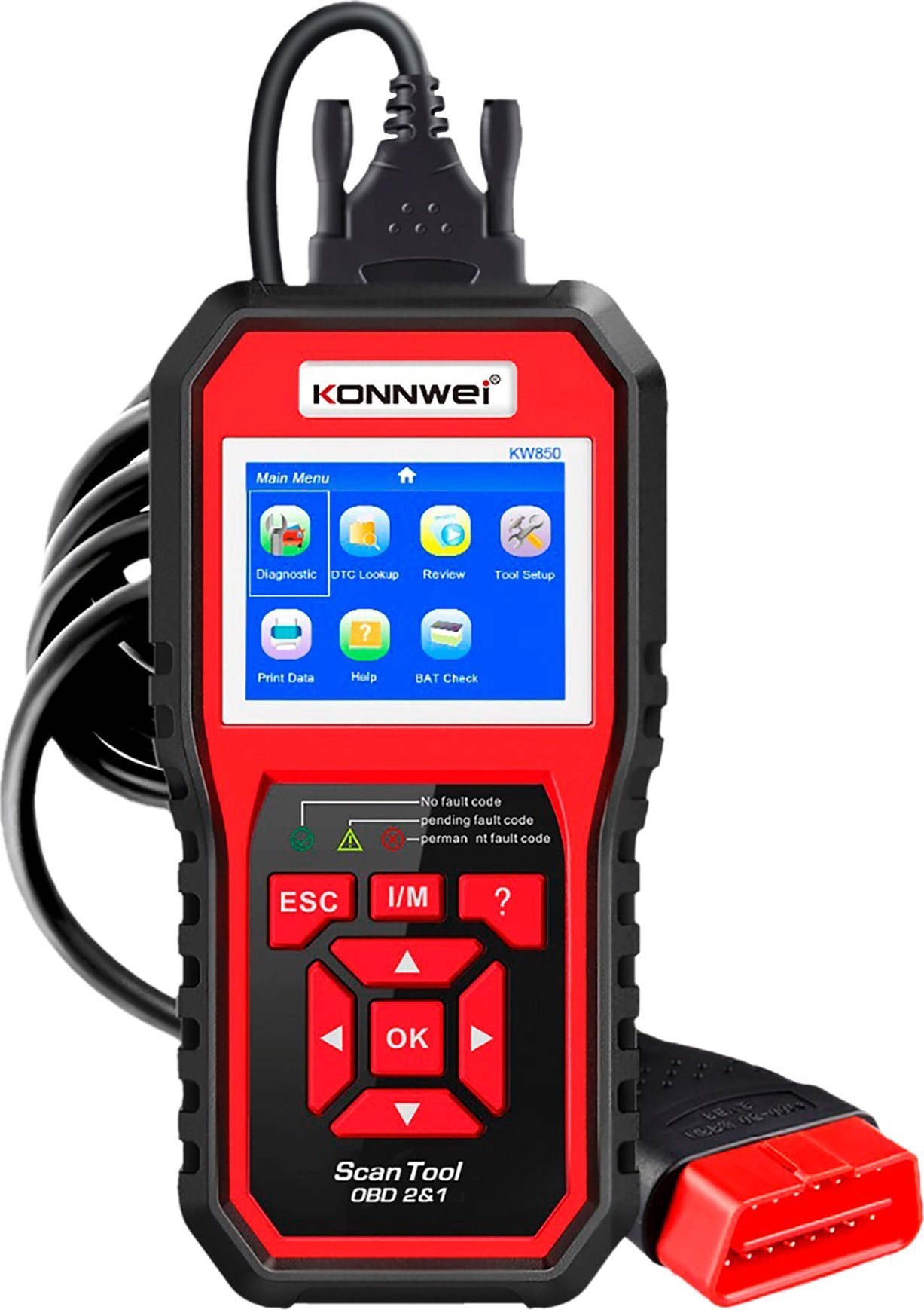 Konnwei Diagnosegerät, OBD2-Scanner Konnwei KW850