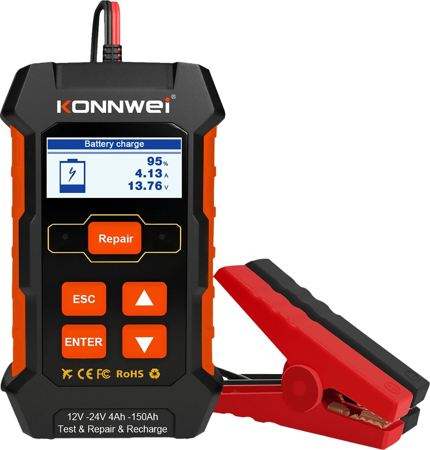 Konnwei Ladegerät und Batterietester Konnwei 520