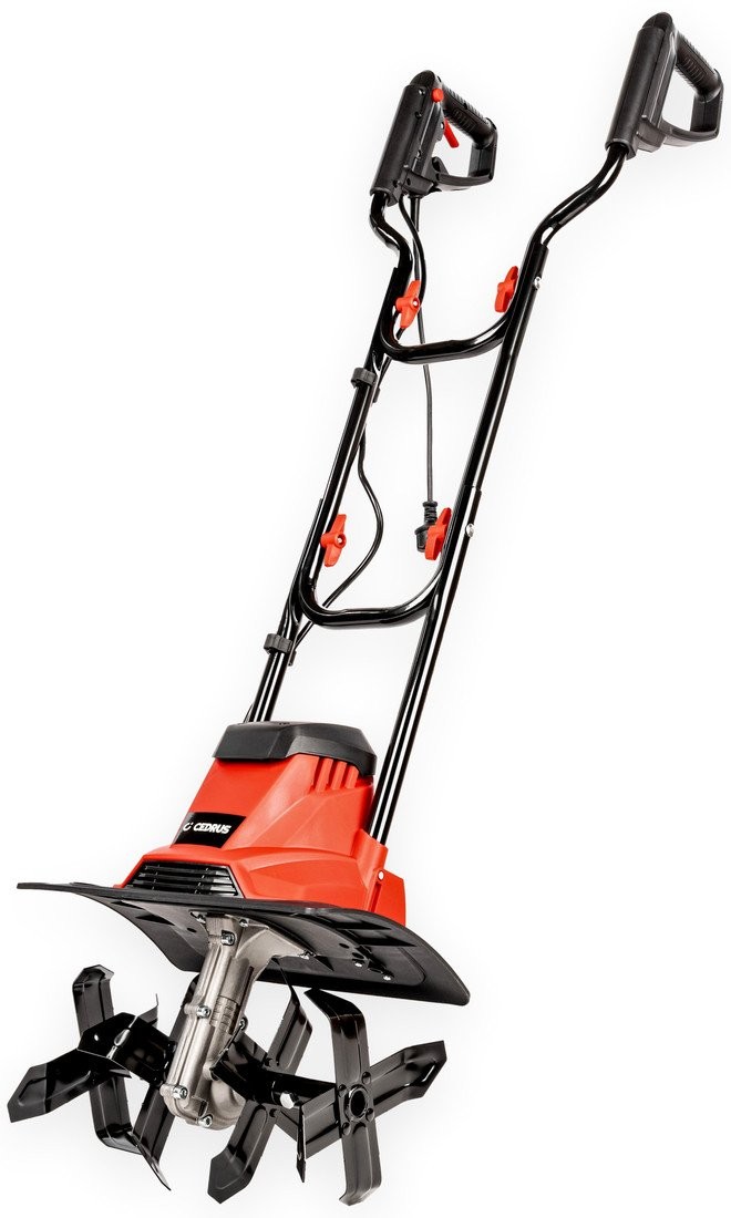 Cedrus Ge36 Elektrische Gartenfräse, Bodenlockerer, 1200 W – 1,2 kW / 36 cm –