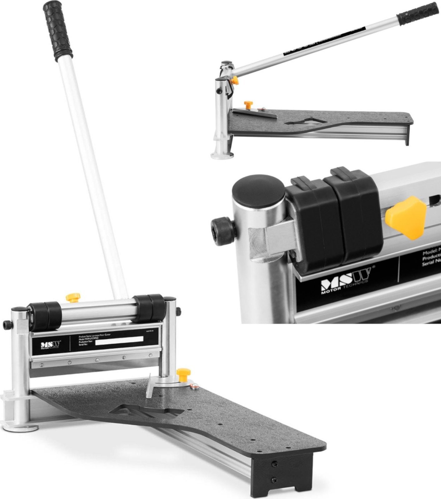 MSW Schneidemaschine zum schrägen Schneiden von Laminatplatten, Breite 203 mm, Dicke 16 mm Schneidemaschine zum Schneiden von Laminatplatten