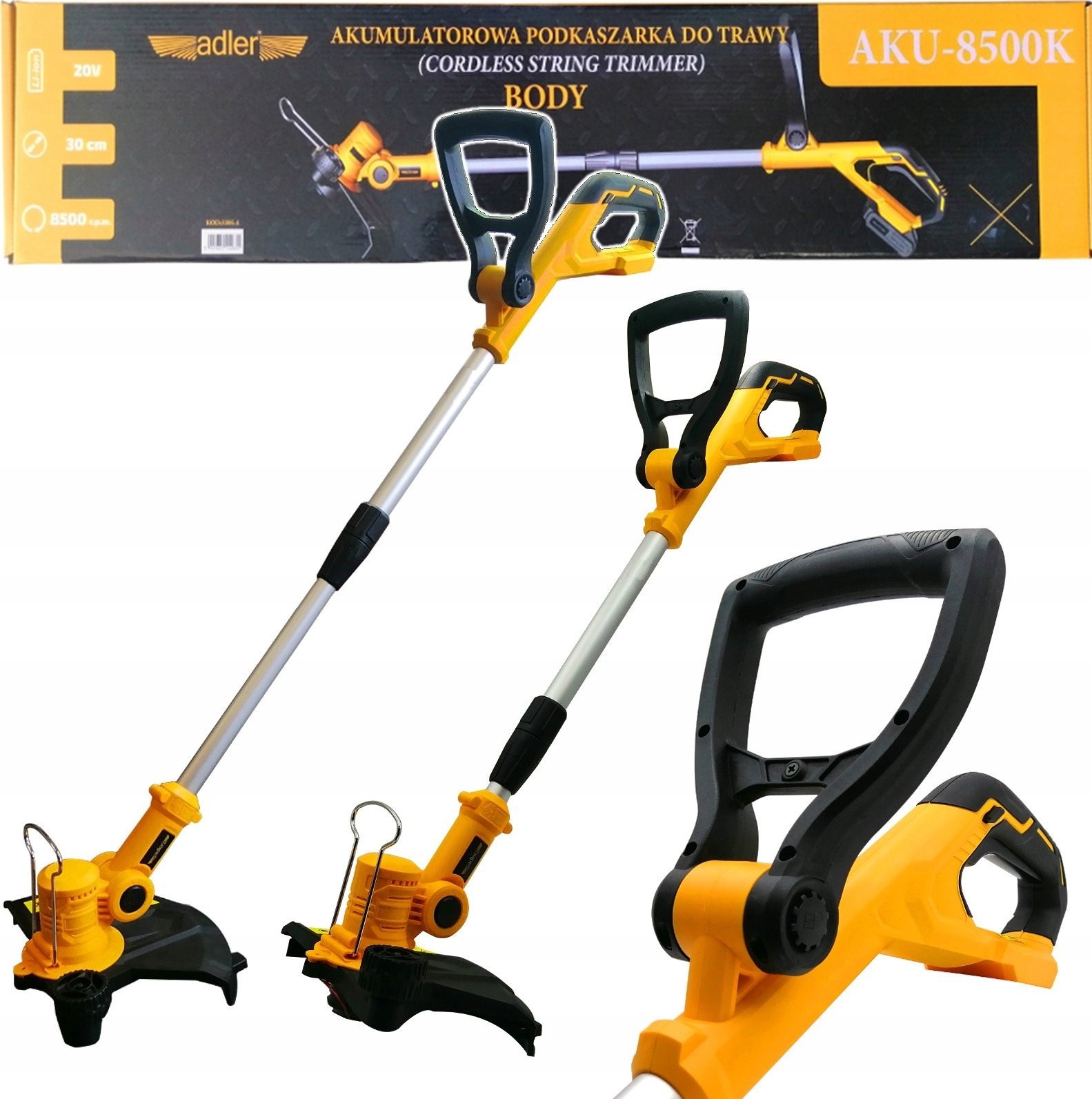 Adler ADLER RASENTRIMMER 20 V OHNE AKKU