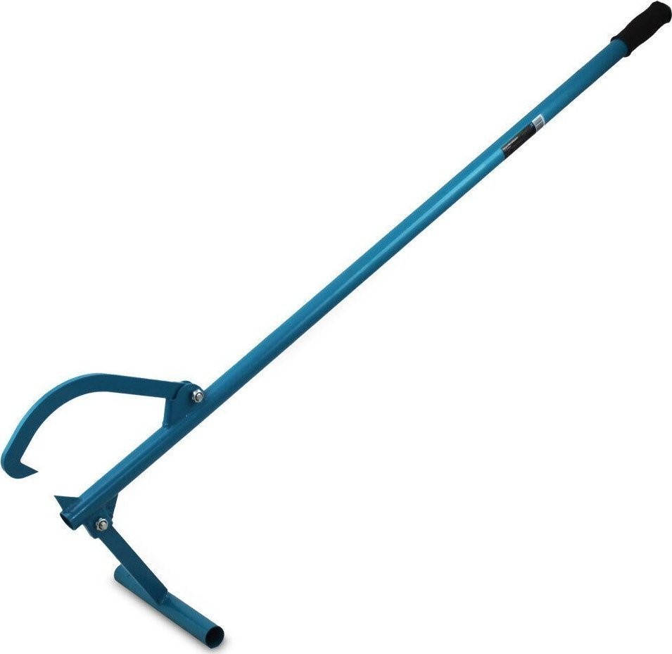 Bituxx Greifer mit Haken zum Drehen von Baumstämmen, 131 cm – Baumzange für Holz und Waldarbeiten