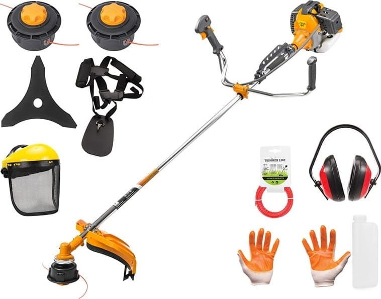 Powermat Benzin-Rasenmäher. Professioneller Rasenmäher (PM-KS-600T)
