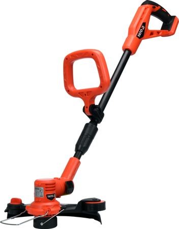 Yato Akku-Rasentrimmer 18 V, 2 Ah, Li-Ion, 30 cm, ohne Akku (YT-82831)