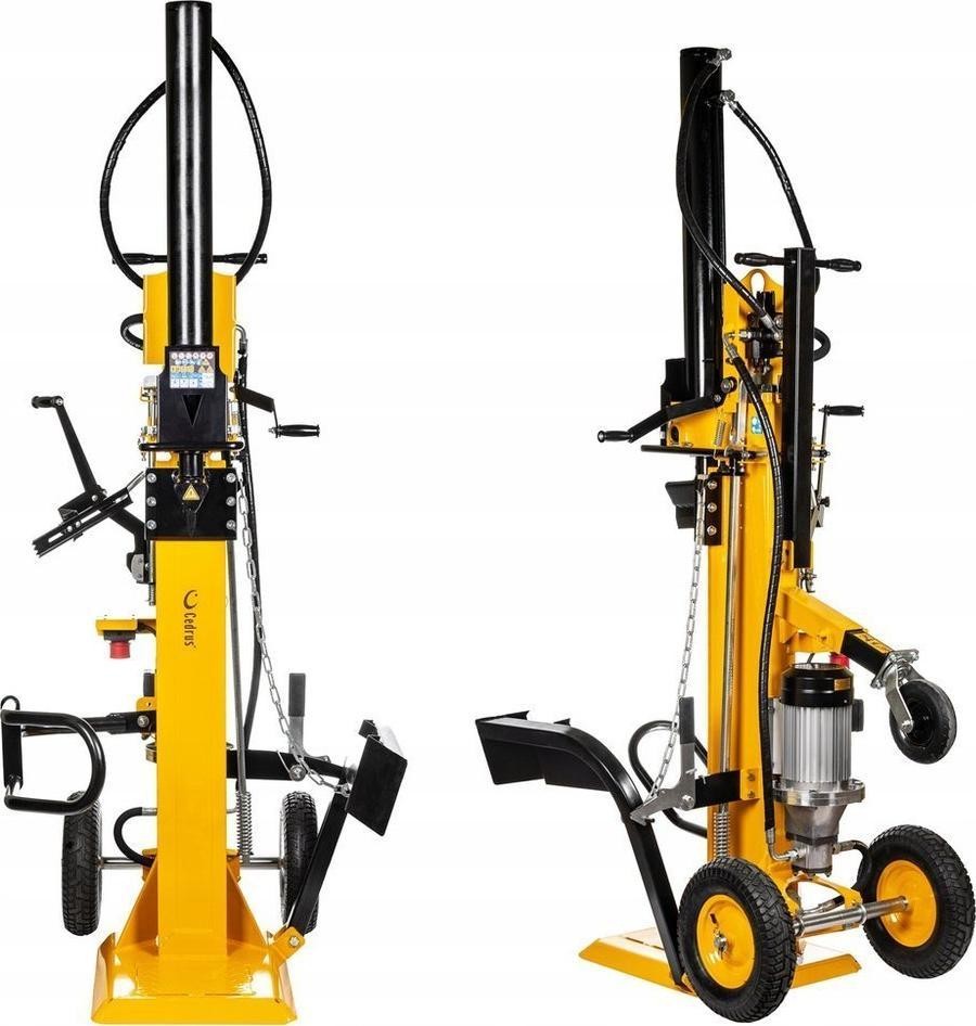 Cedrus CEDRUS CEDLS10V HYDRAULISCHER ELEKTRISCHER VERTIKALER HOLZSPALTER – DRUCK 22 TONNEN – EWIMAX –