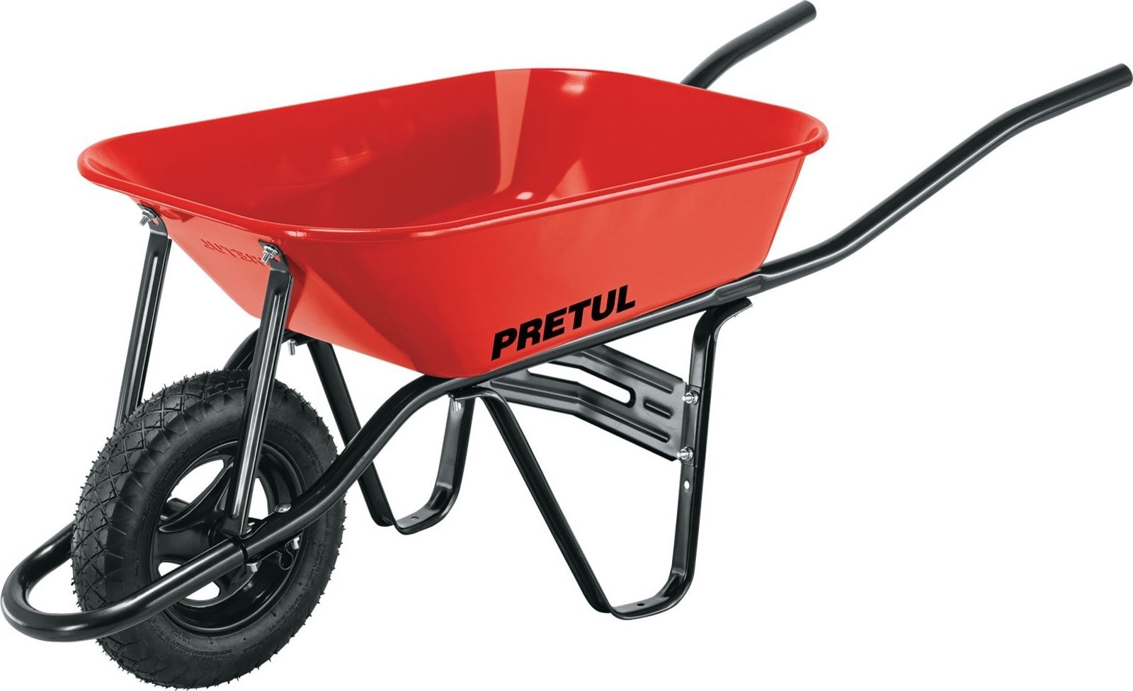 Truper Karutis mit Metallboden und verstärktem Luftreifen 59L Pretul®