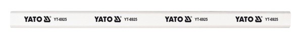 Yato Tischlerbleistift, weiß, HB, 245 mm, 144 Stück, YT-6925