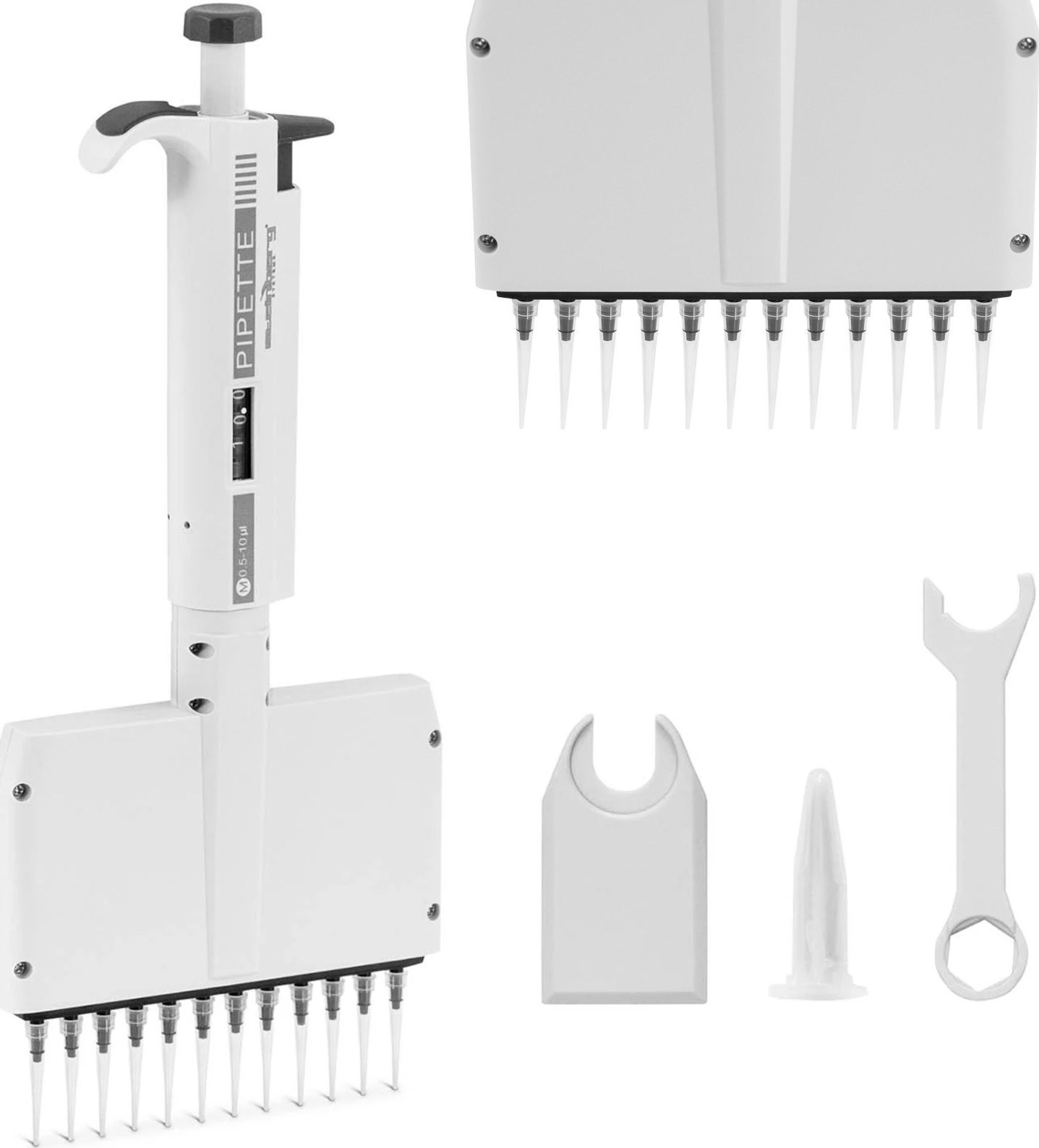 Steinberg 12-Kanal-Handpipette 0,005–0,01 ml 12-Kanal-Handpipette 0,005–0,01 ml