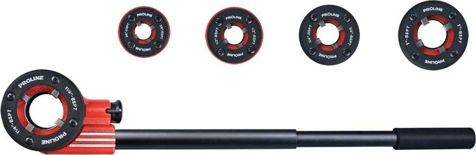 Pro-Line 67207 Gewindeschneider 3/8, 1/2, 3/4, 1, 1 1/4 Zoll, Proline
